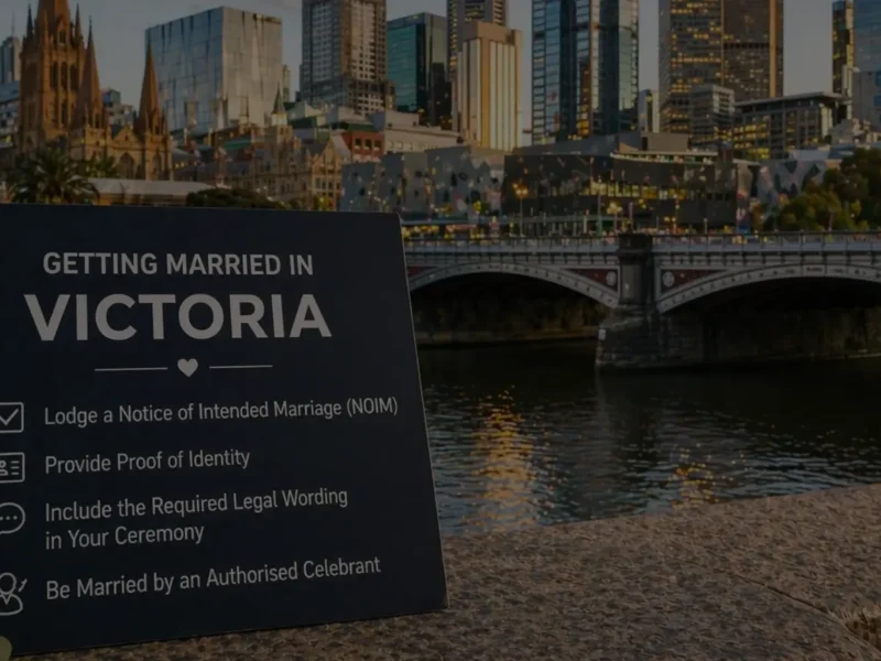 Legal Requirements to Get Married in Victoria (Without the Confusion) 30 Legal Requirements to Get Married in Victoria (Without the Confusion) 29